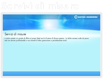 Servizi di misure