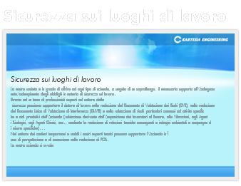 Sicurezza sui luoghi di lavoro