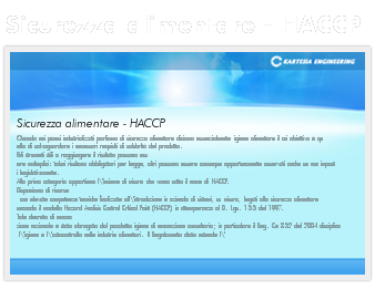 Sicurezza alimentare-HACCP